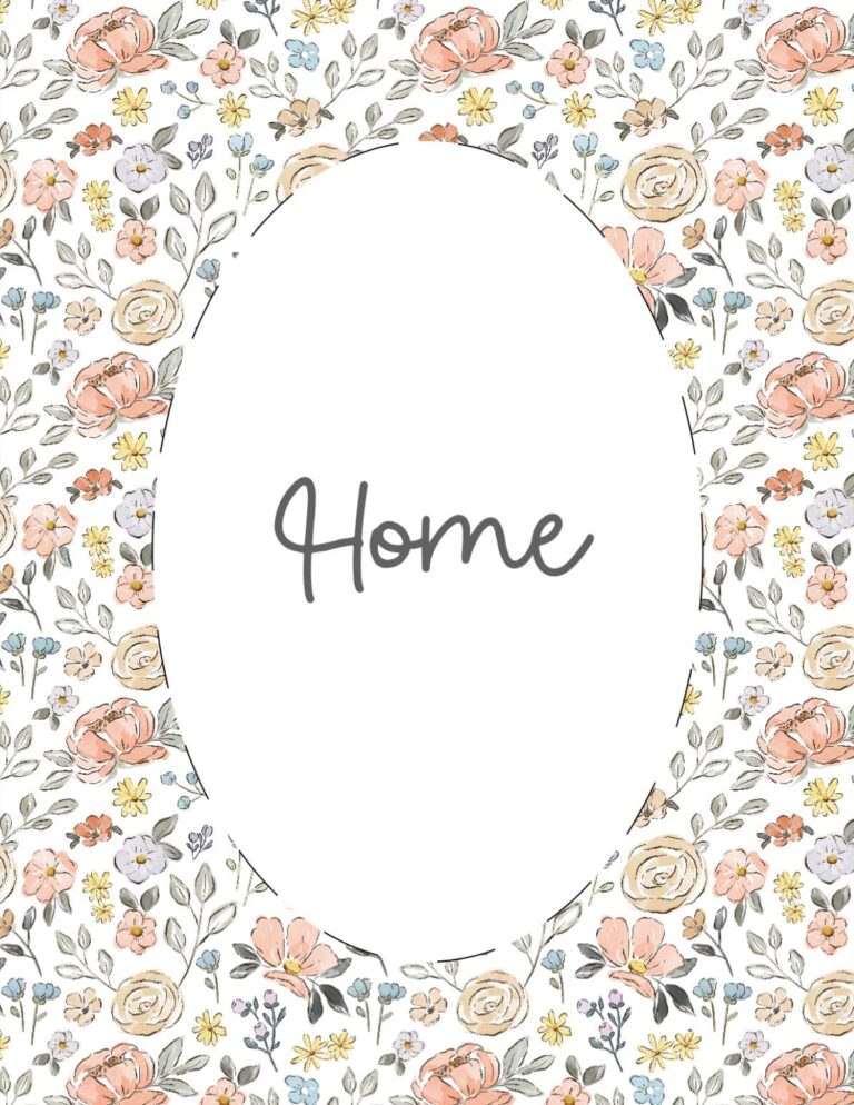 Free Home Binder Printables That Are Actually Pretty