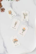 Beautiful Free Floral Printable Tags {4 Different Styles} : Heart's ...