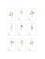 Beautiful Free Floral Printable Tags {4 Different Styles} : Heart's ...