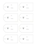 3 Simple and Beautiful Printable "To and From" Tags {Easy Download}
