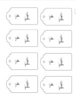 Printable To And From Tags W