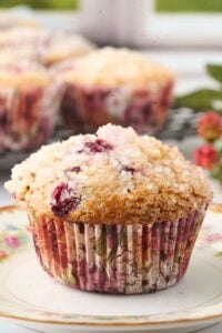 Easy Blackberry Sourdough Muffins