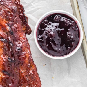 homemade cherry bbq sauce.