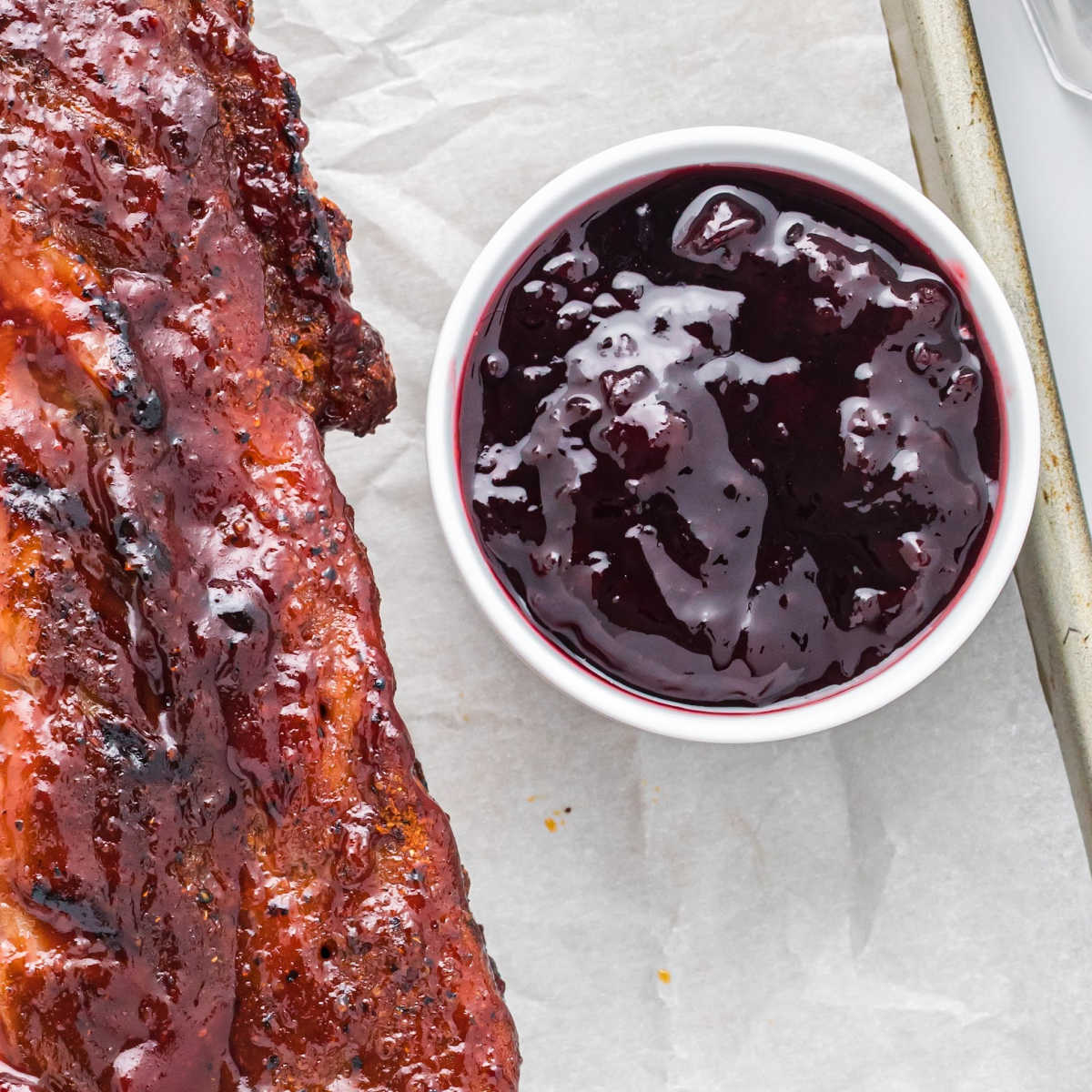 homemade cherry bbq sauce.