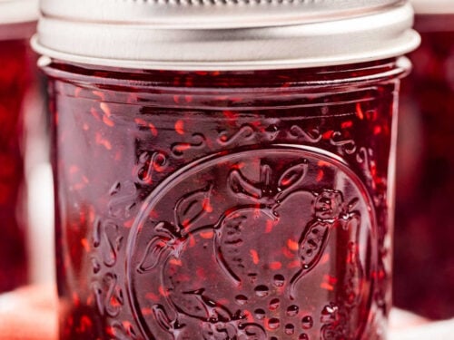 Homemade Raspberry Jam Jar Illustration | Free Vector - View #2