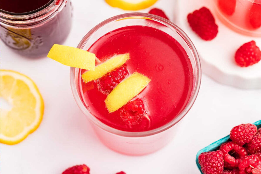 Raspberry Syrup for Canning