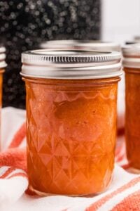 finished canned hot sauce.