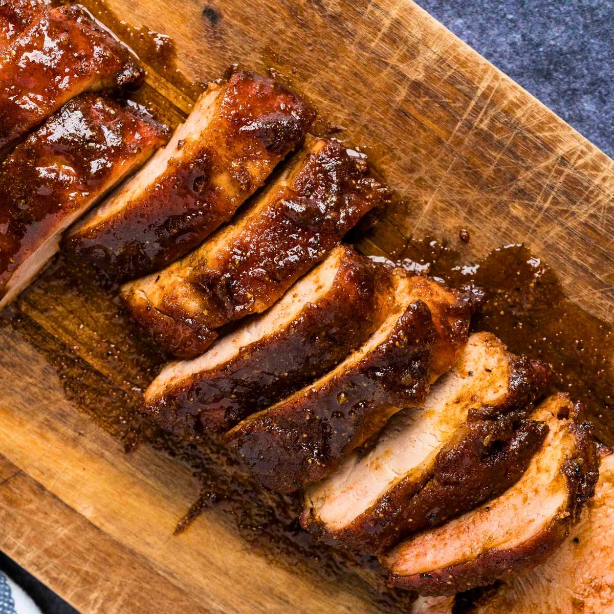 Easy Smoked Pork Tenderloin with A Sweet and Smoky Rub