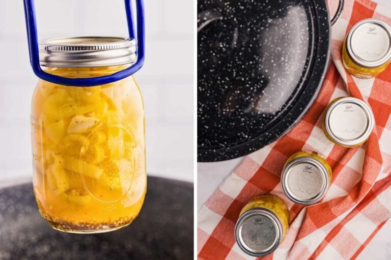 Homemade Pickled Banana Peppers (Canning Recipe)