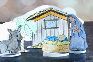 6 Nativity Scene Printable Coloring Pages To Bring The Christmas Story ...