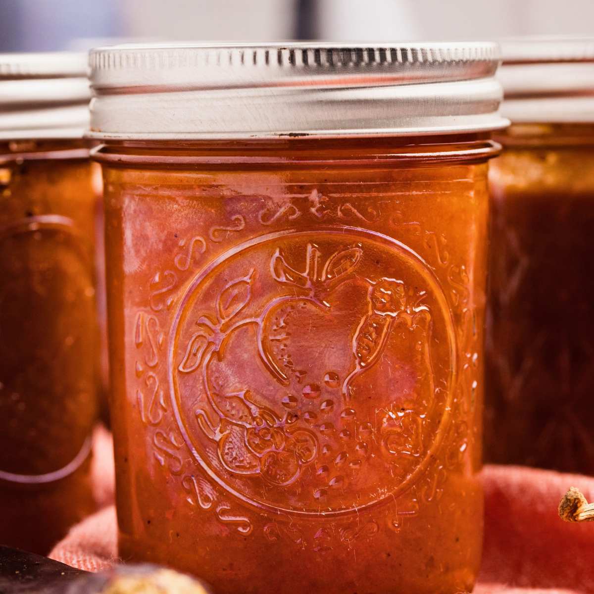 jar of enchilada sauce.