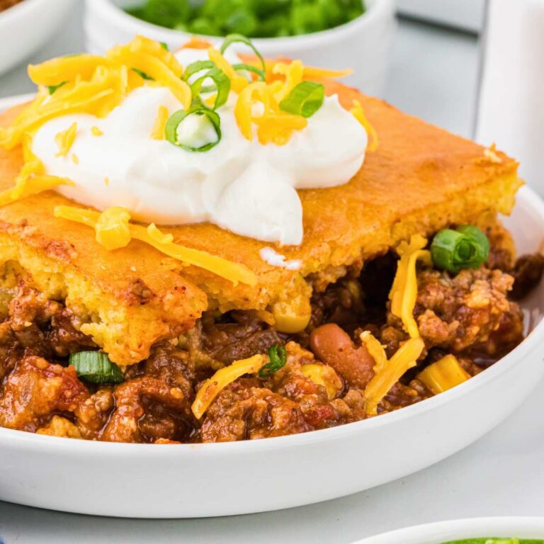 Chili Cornbread Casserole