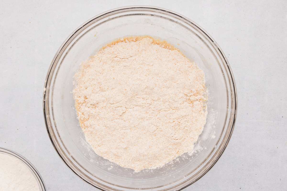 spelt flour added.