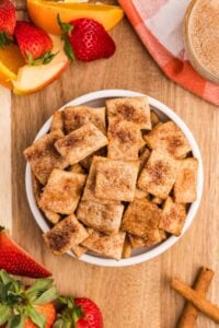 Sourdough Cinnamon Sugar Crackers