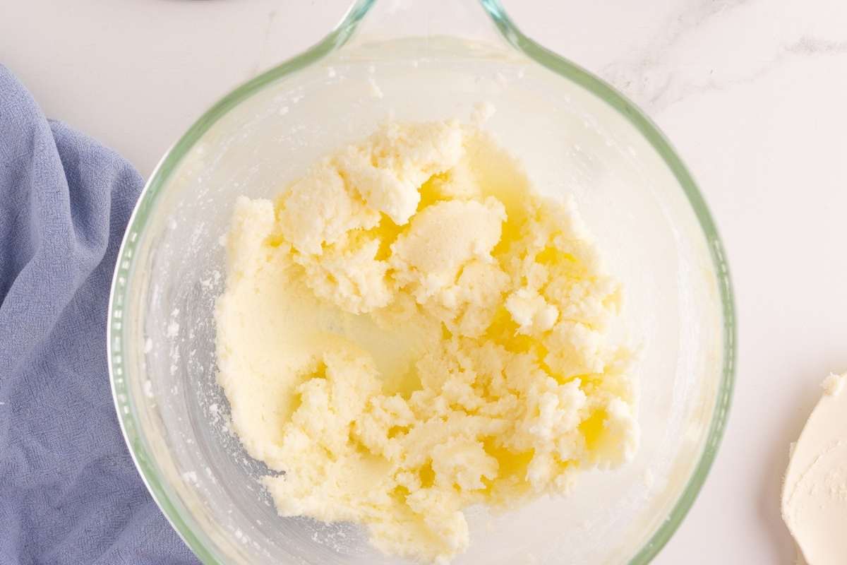 fluffy butter and sugar