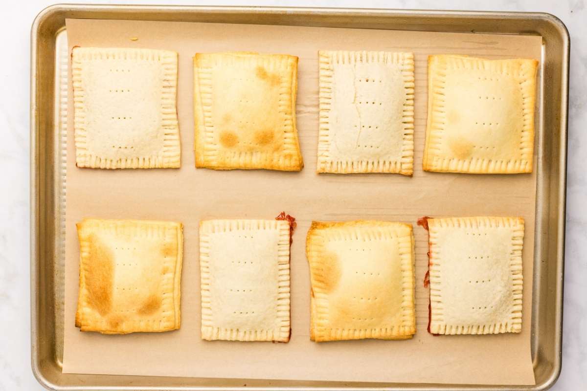 fully baked toaster pastries.